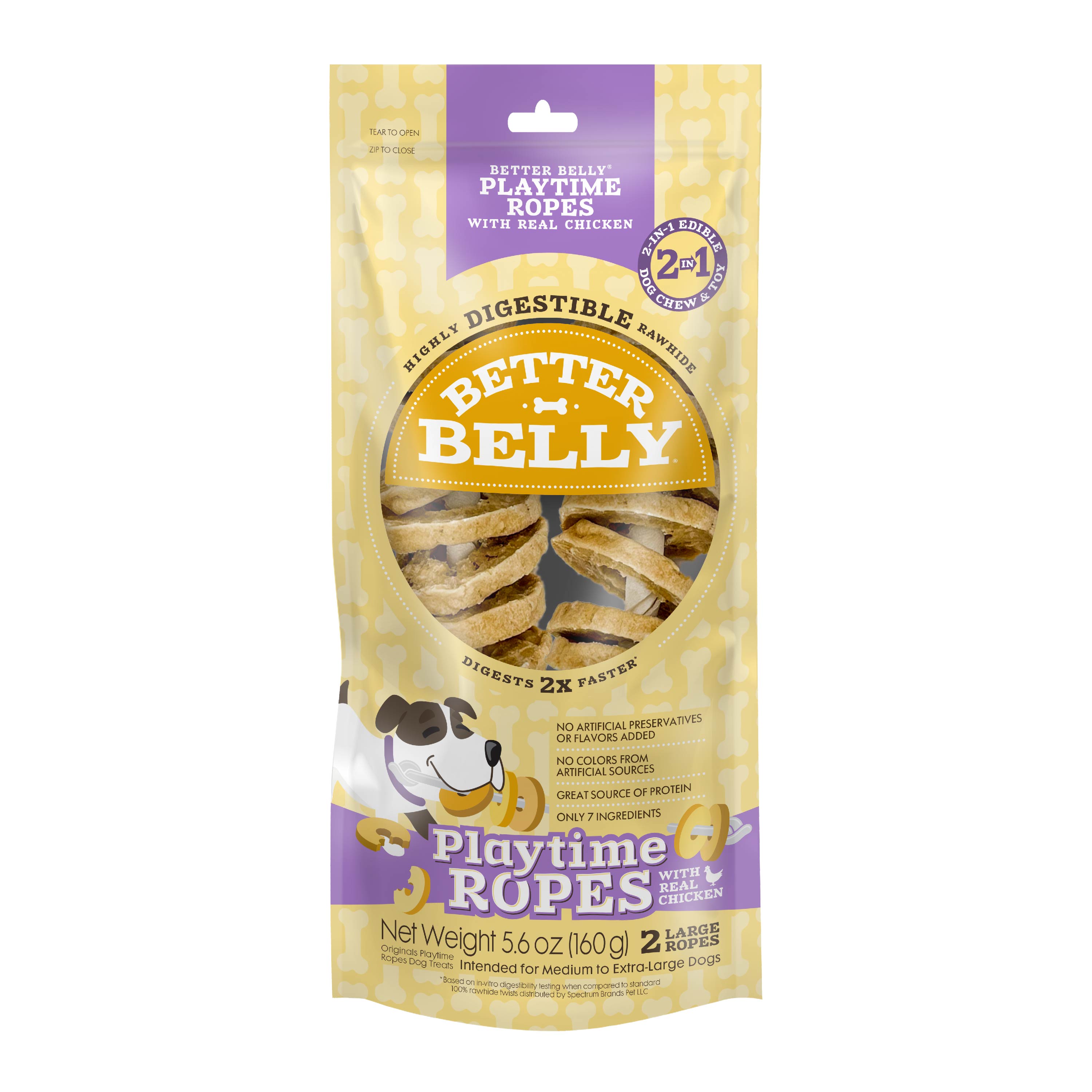 Better belly store dog chews